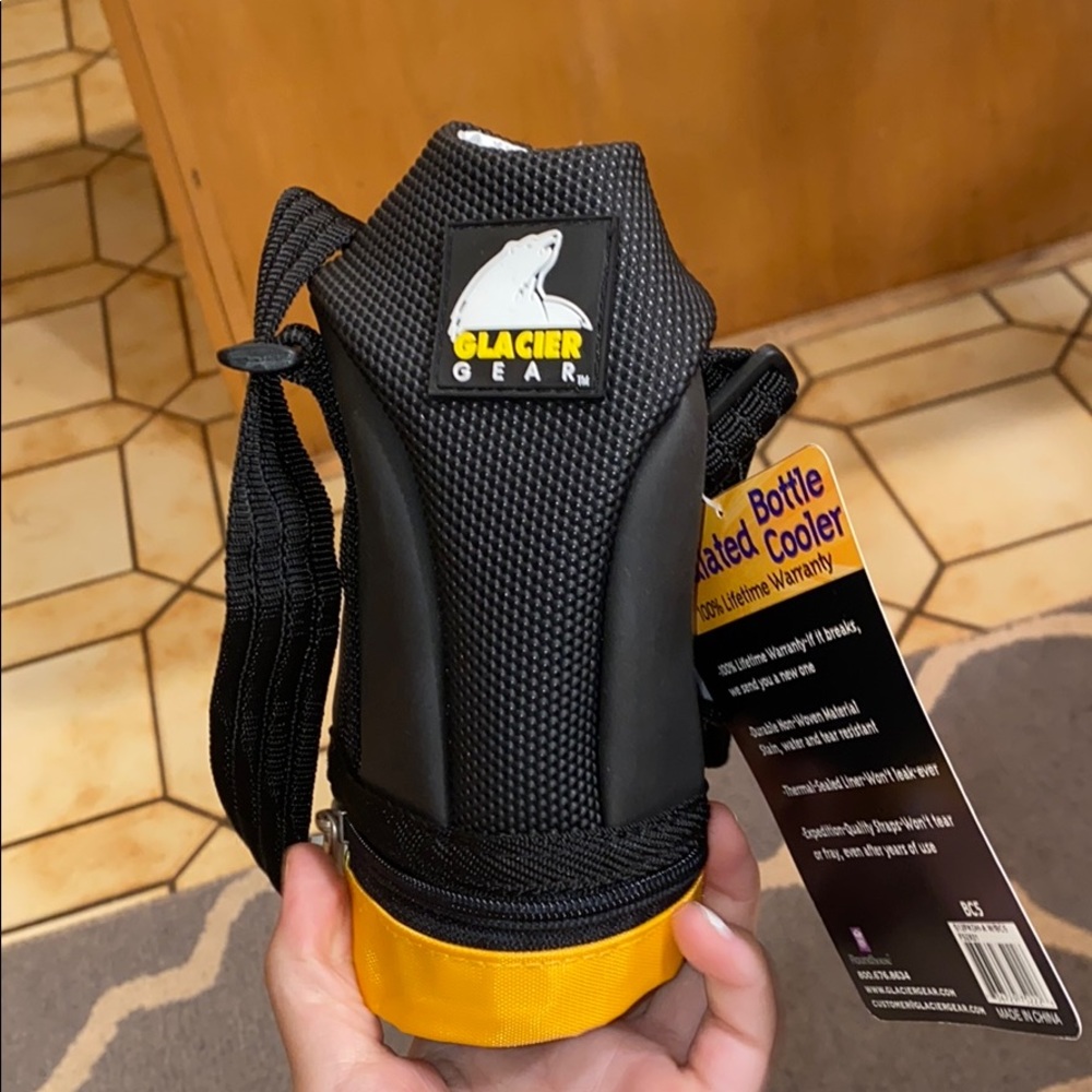 Water Bottle Insulated Holder Glacier Gear